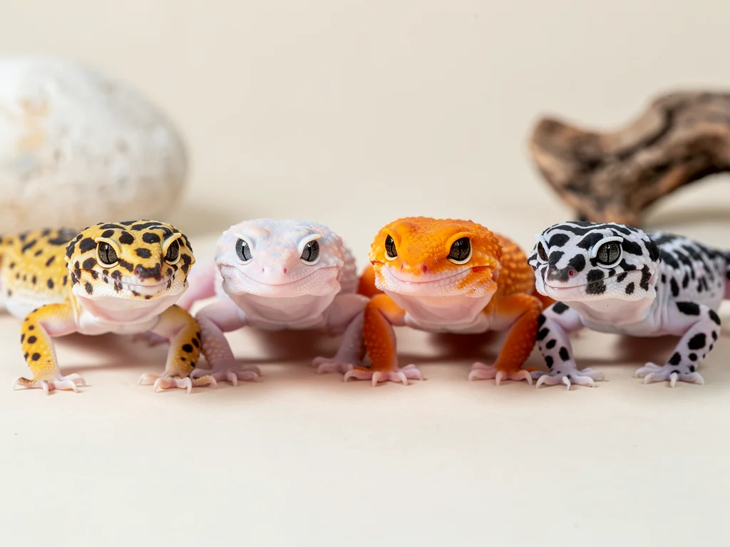 Pasning af Leopardgekko – Morphs og Genetik