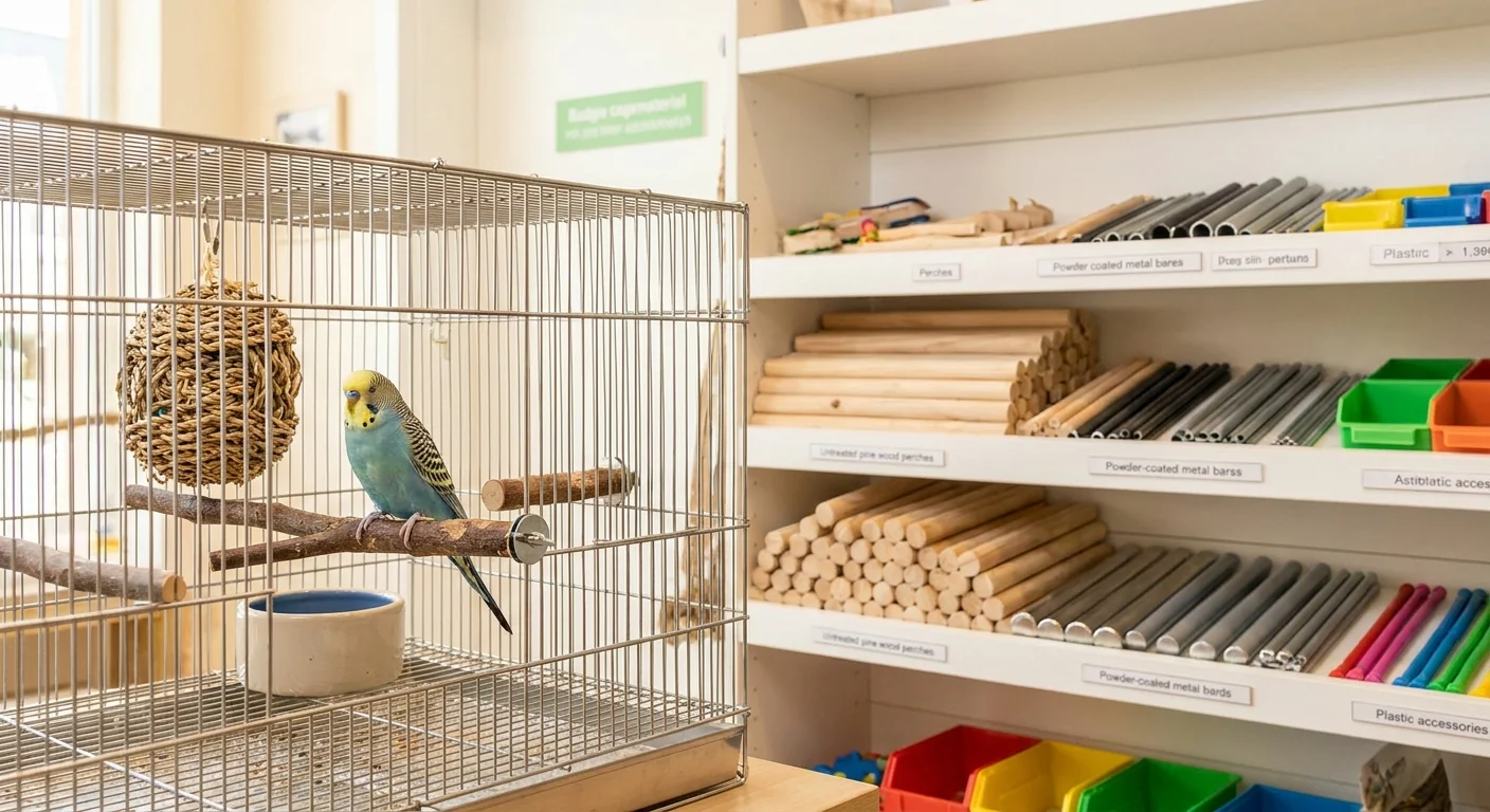 De bedste materialer til undulatbure