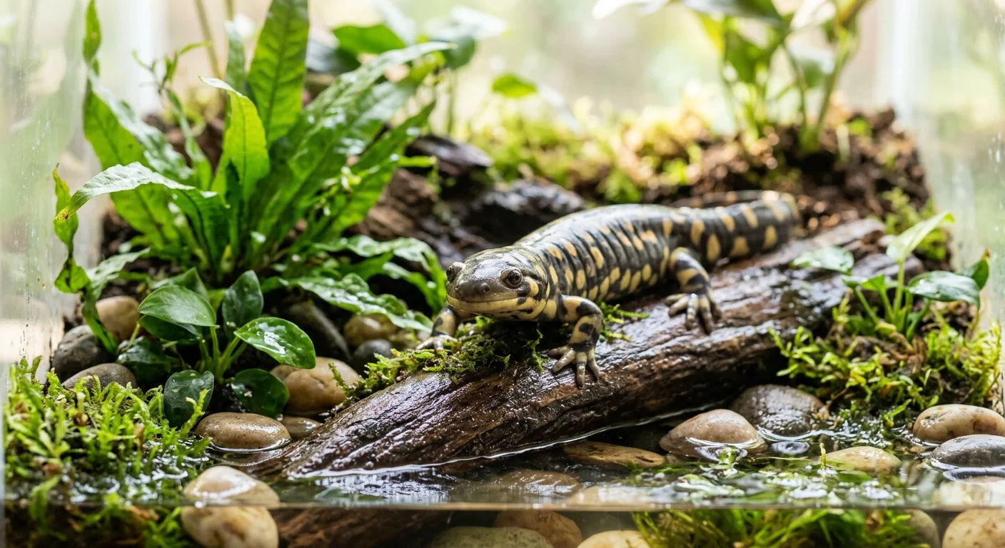 Tiger salamander (Ambystoma tigrinum) – Plejeguide til den stribede ambassadør