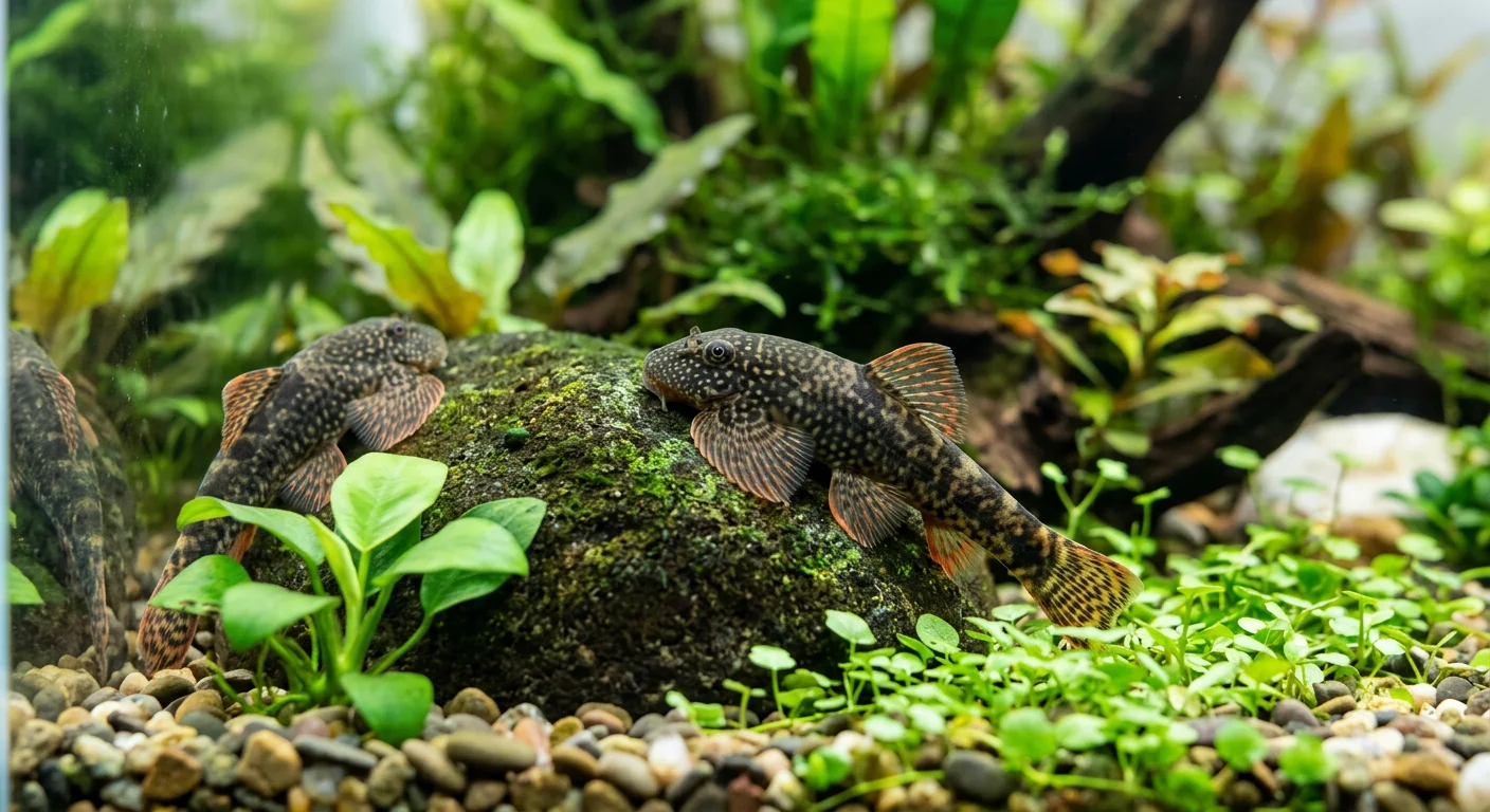 Borneo Finnesuger (Gastromyzon sp.)