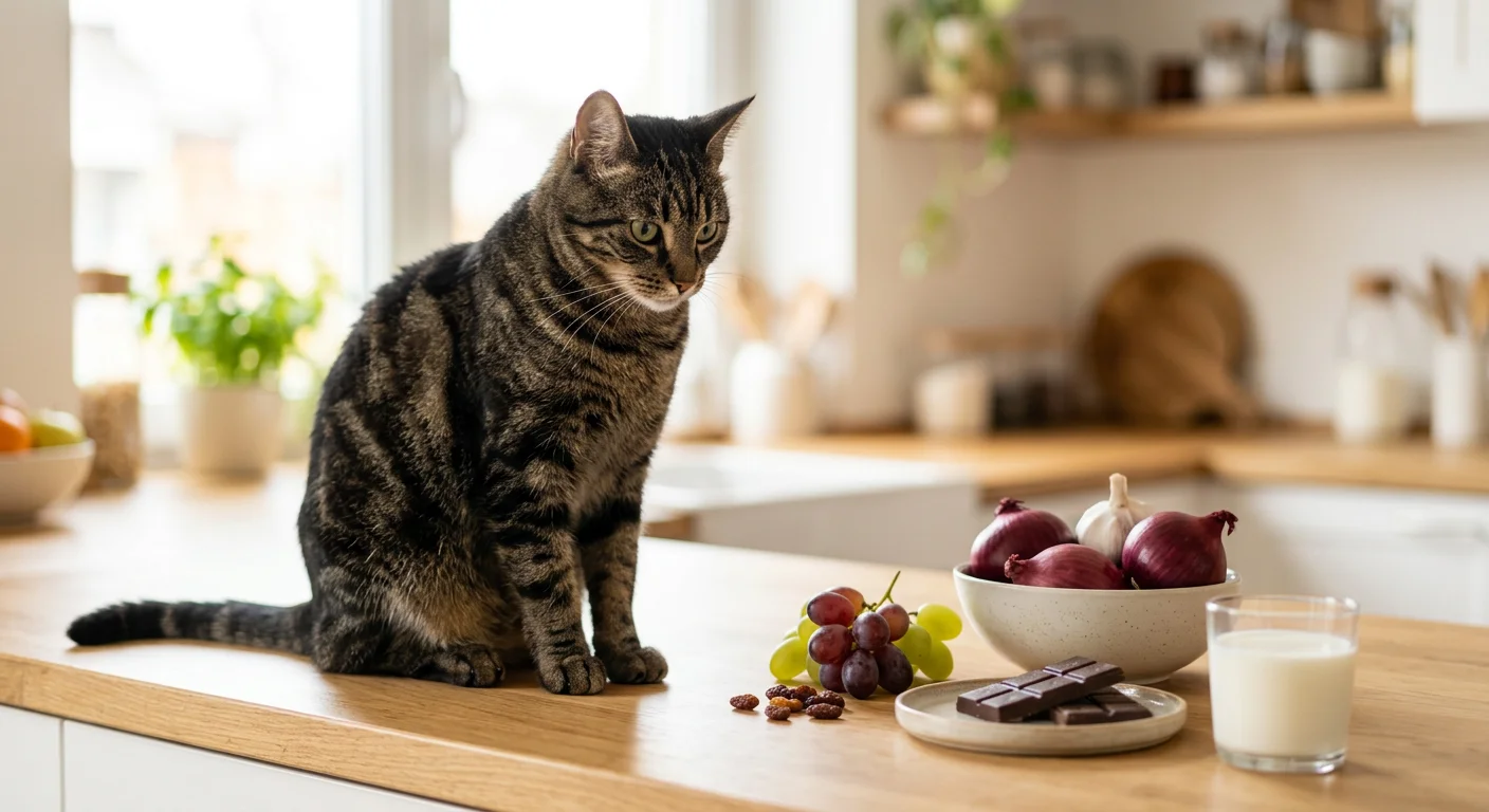 Hvad må katte ikke spise?