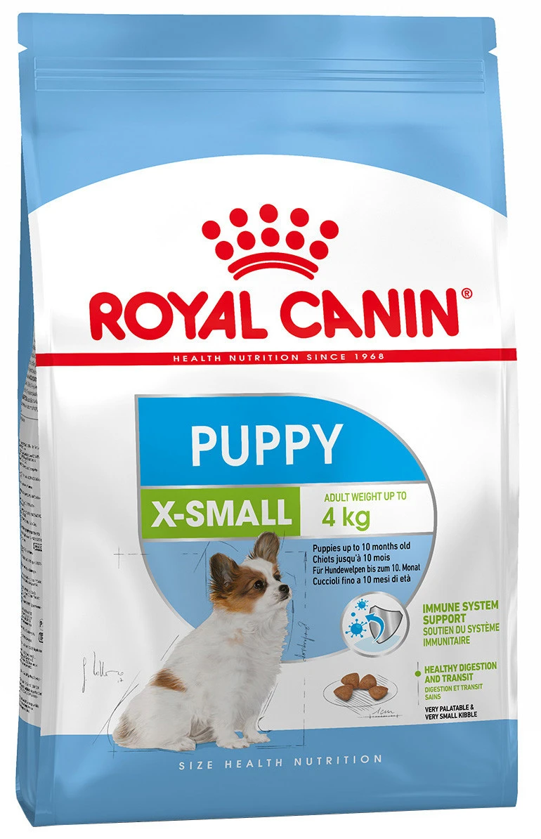 Royal Canin X-small Puppy 1,5 kg - hvalpefoder til små hunderacer