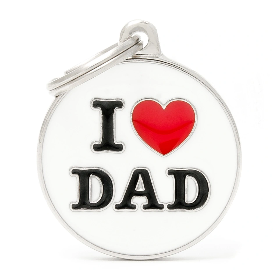 My Family Hundetegn I Love Dad
