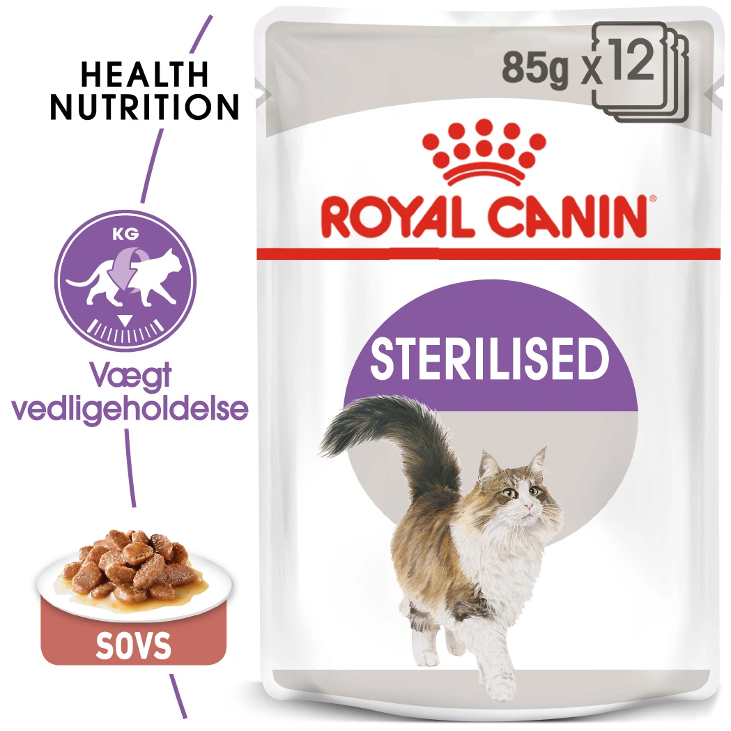 Royal Canin Sterilised Sovs - vådfoder 85 g