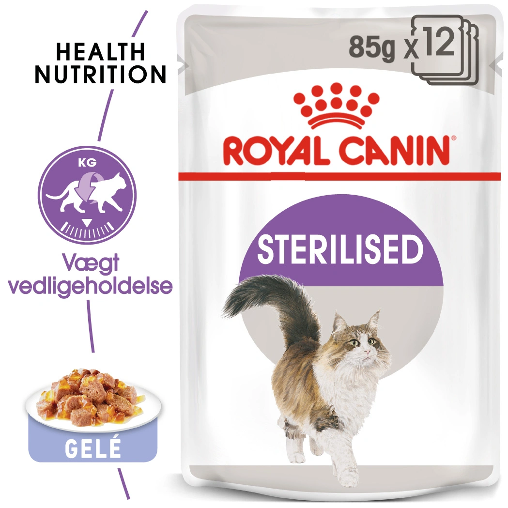 Royal Canin Sterilised Jelly - vådfoder 85 g