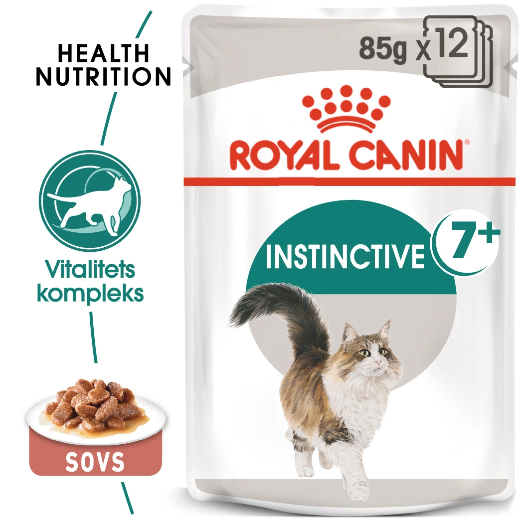 Royal Canin Instinctive +7 Sovs - vådfoder 85 g
