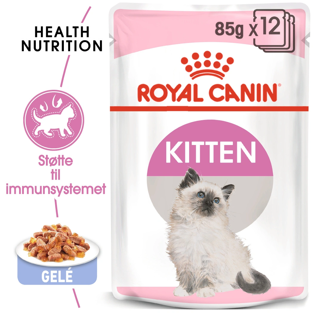 Royal Canin Kitten Jelly - vådfoder 85 g