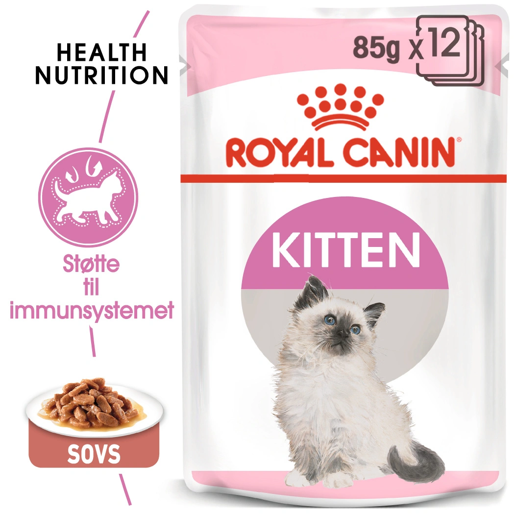 Royal Canin Kitten Sovs - vådfoder 85 g