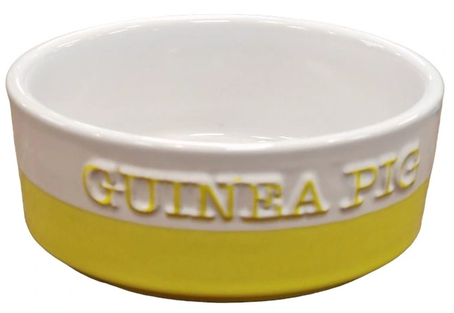 Sød skål med tekst GUINEA PIG