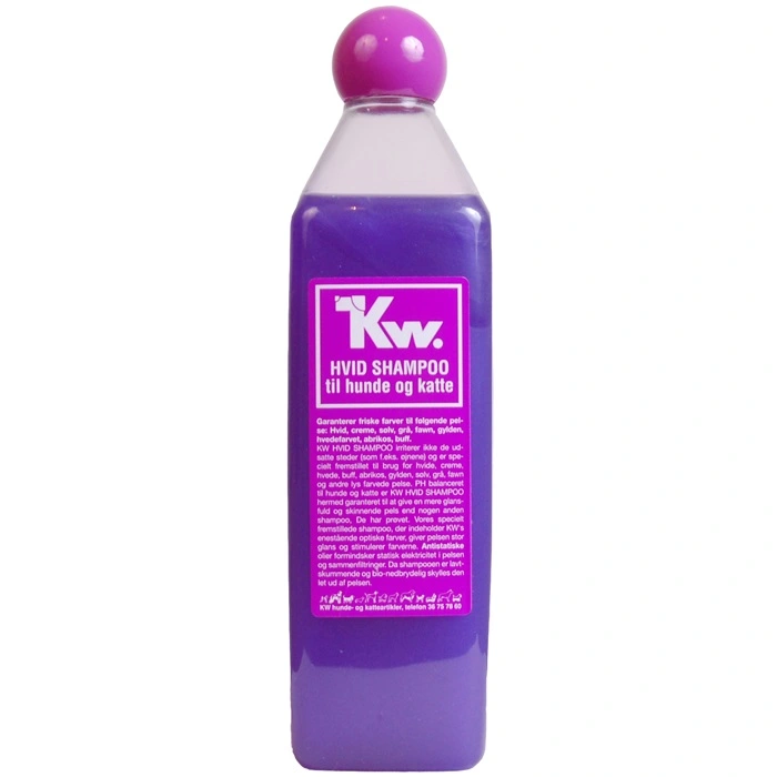 KW Hvid Shampoo 500 ml