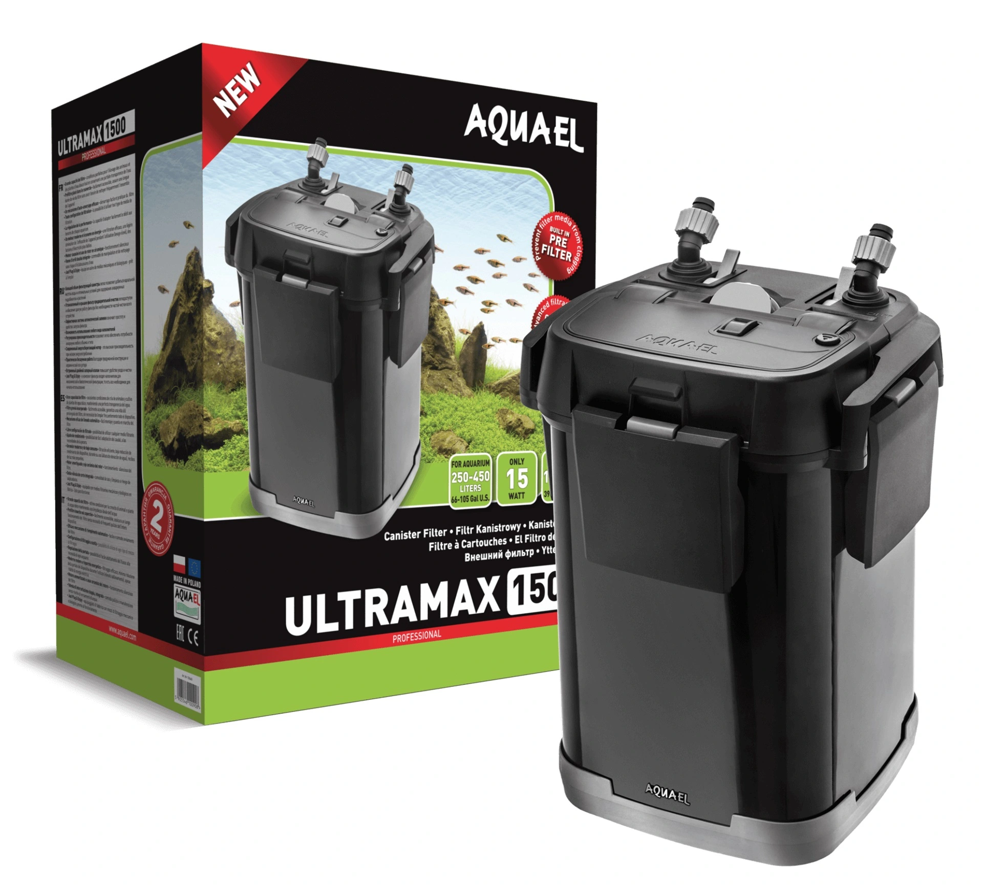 AquaEl Spandpumpe Ultramax 1500