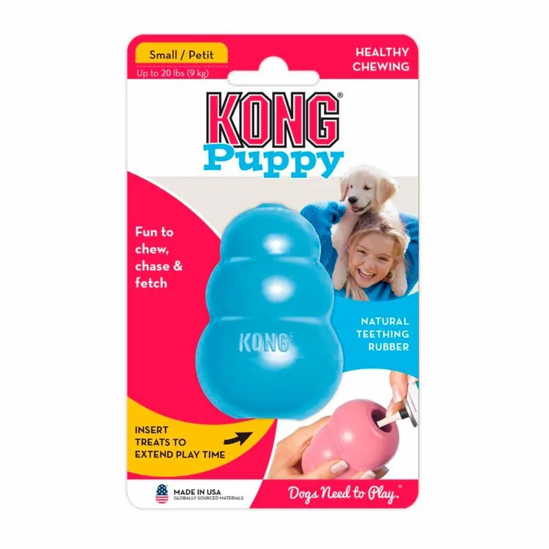 KONG Puppy Small - hvalpelegetøj til tyggeleg