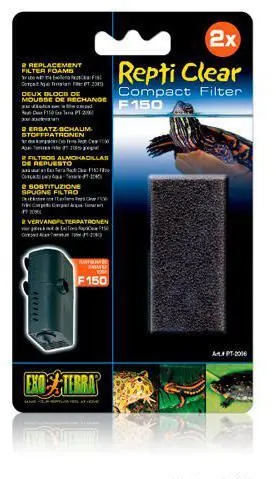 Exo Terra ReptiClear, svamp Filtersvamp t/HPT2095 F150