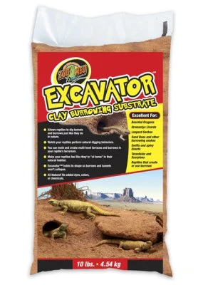ZooMed Excavator Clay 4,5 kg Gravesubstrat