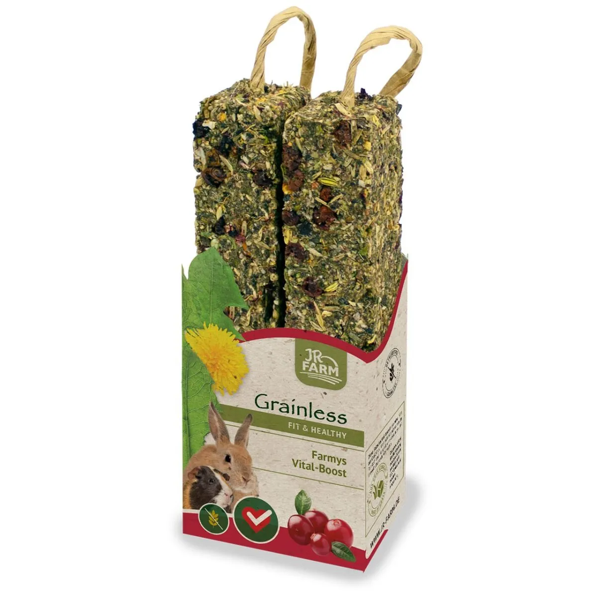 JR Grainless Gnaverstænger Health Farmys Vital Boost 140 g