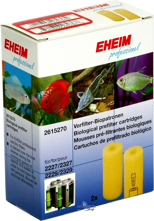 Eheim Forfilter svamp 2 stk - 2615270