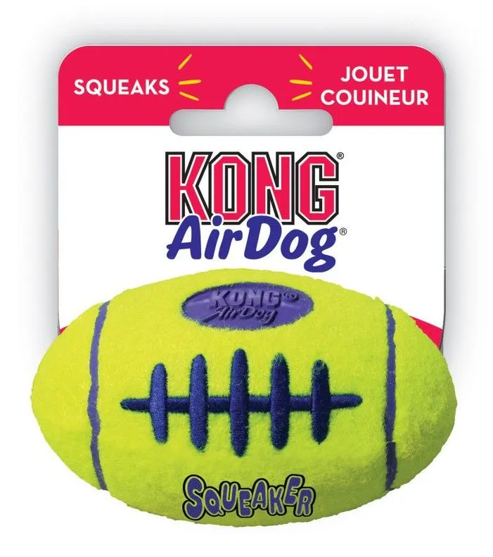 KONG Airdog Football L - robust hundebold med piv og flydefunktion