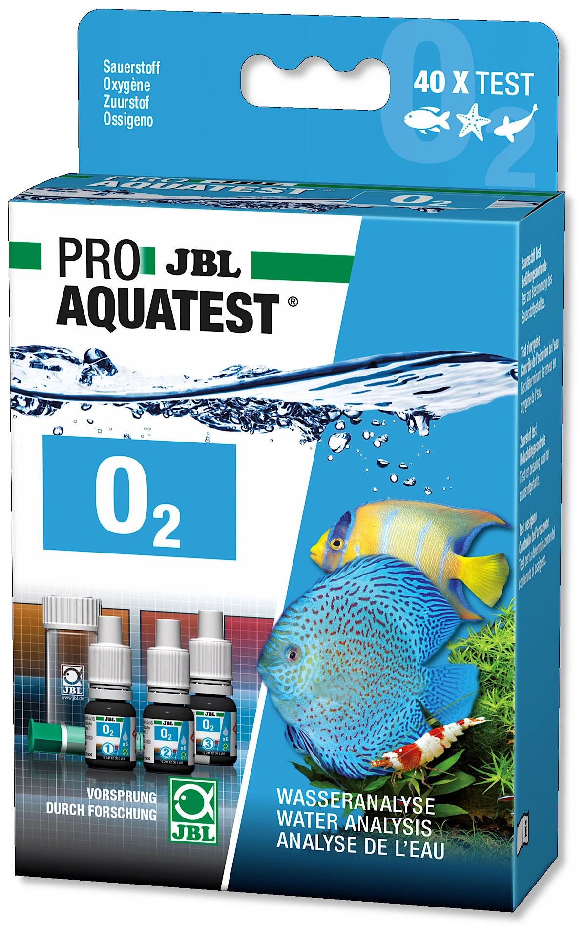 JBL ProAquatest O2 Testsæt Ilt (oxygen)