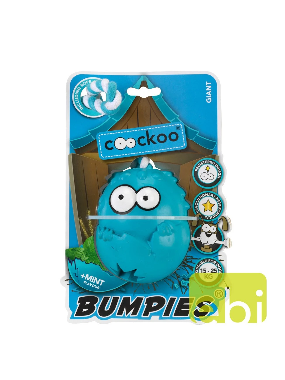 Coockoo Bumpies med reb Blå Mintsmag