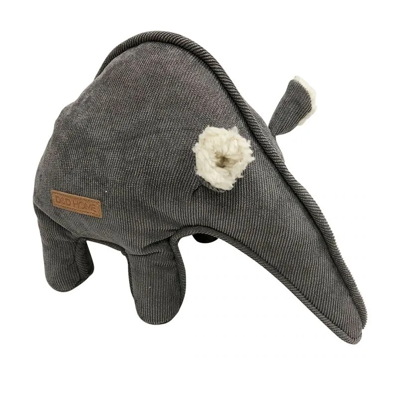 D&D Home - Corduroy Liz 27x18 cm - hundebamse i corduroy