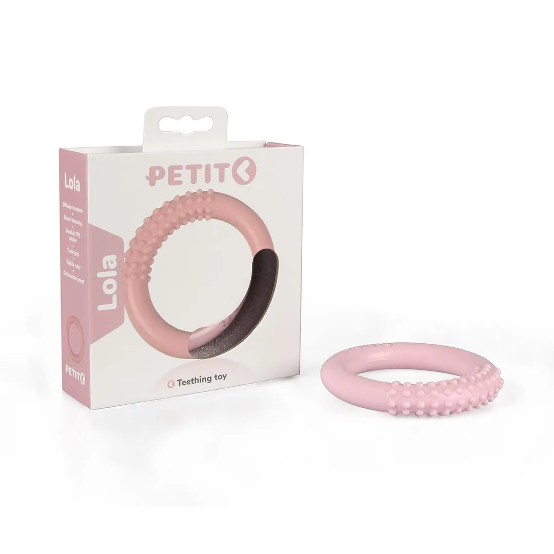 PETIT Hvalpelegetøj LOLA Pink - blødt legetøj til små hvalpe