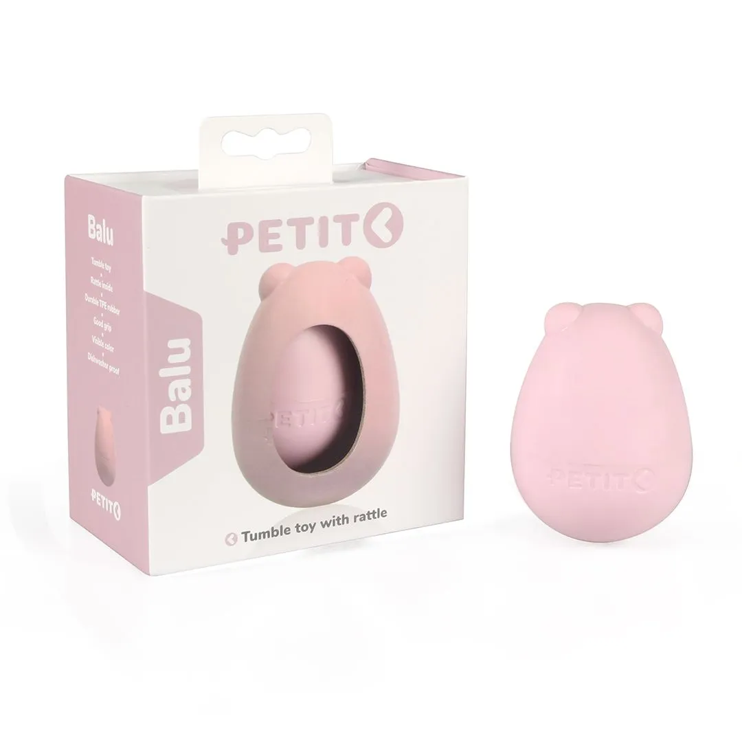 PETIT Hvalpelegetøj BALU Pink 8x6x6 cm - sød bamse til hvalpe