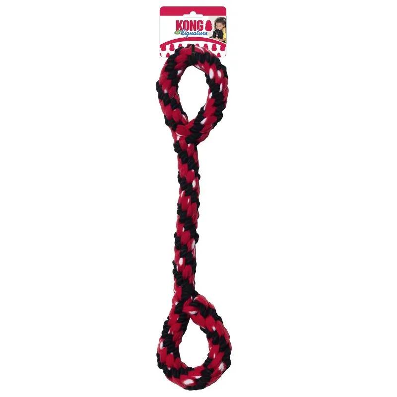 KONG Signature Reb Dobbelt Ring 59 cm Flerfarvet - hundelegetøj