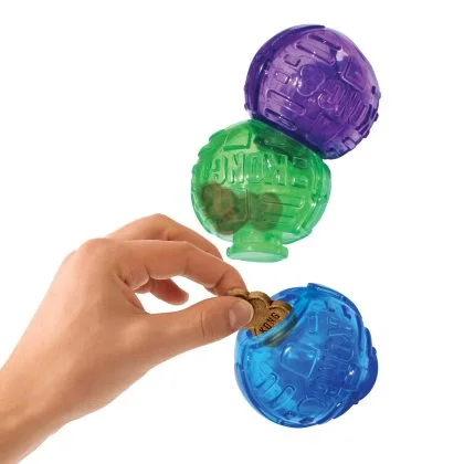 KONG Lock it Small - snackbold til små hunde