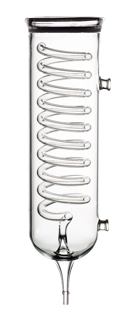 Blau Glas CO2 Diffuser med spiral bubble tæller XL