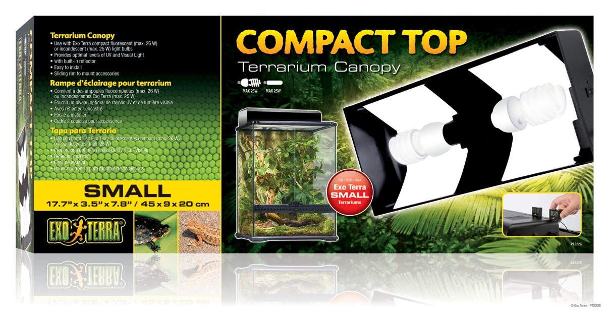 Exo Terra Compact Top Lampe 45 cm