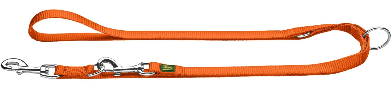 Hunter Hundesnor Nylon Orange 10/200 cm