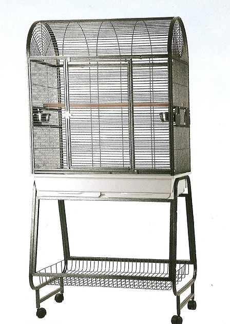 Fuglebur med stander 87 x 56 x 175 cm