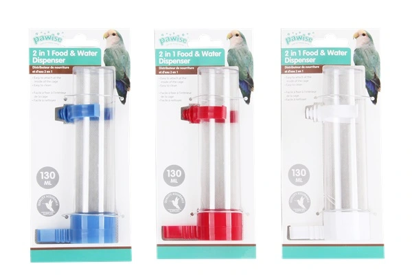 Pawise Foder og drikkeautomat 130 ml 16 cm