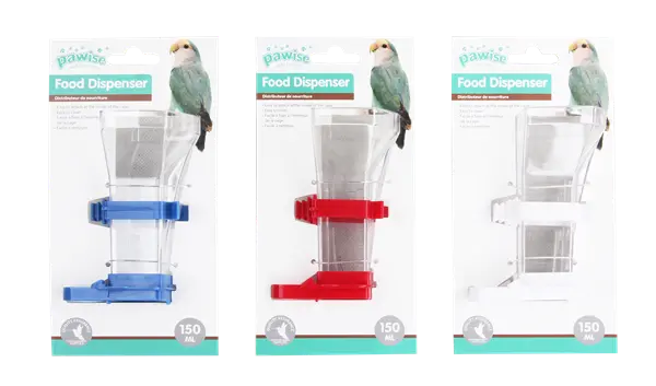 Pawise Foder og drikkeautomat 150 ml 12 cm