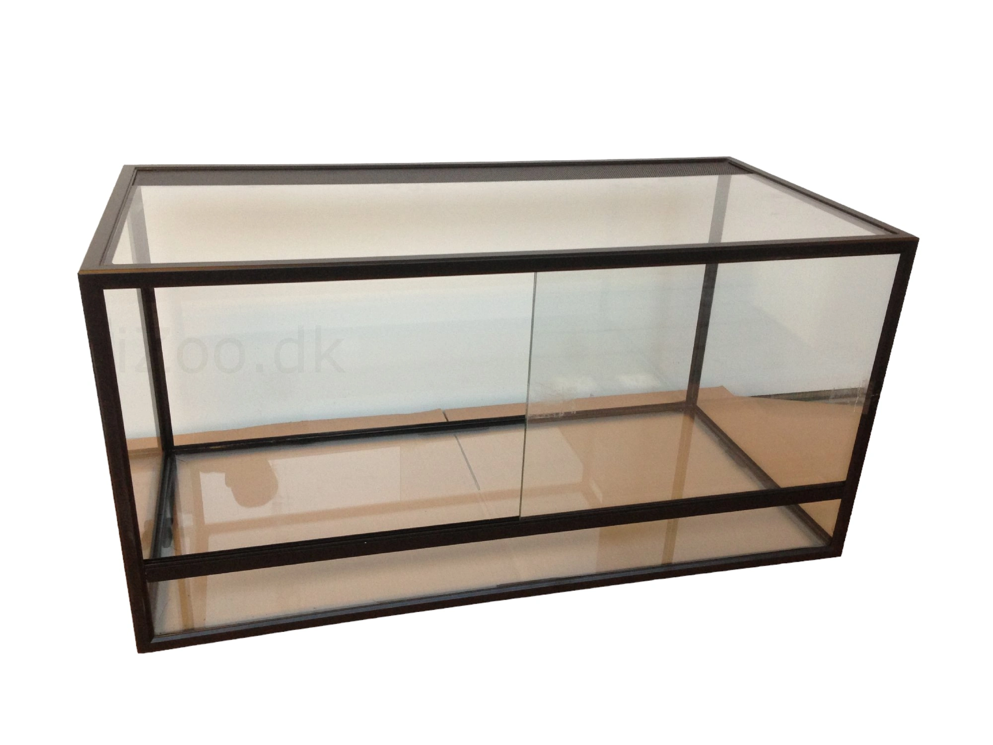 MiniZoo Ørken Terrarium Sort 128 liter