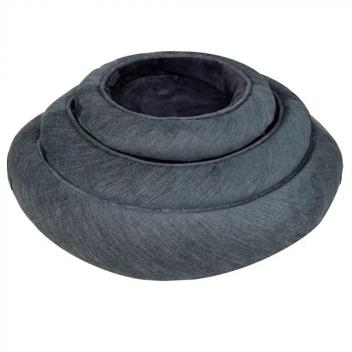 Halo rund hundeseng Emerald Small 52 x 52 x 12 cm Grøn