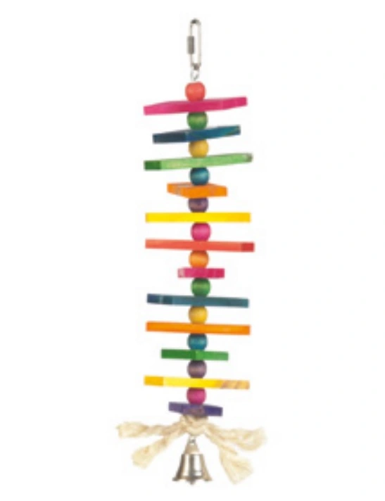 Beeztees Trælegetøj med klokke 35 cm