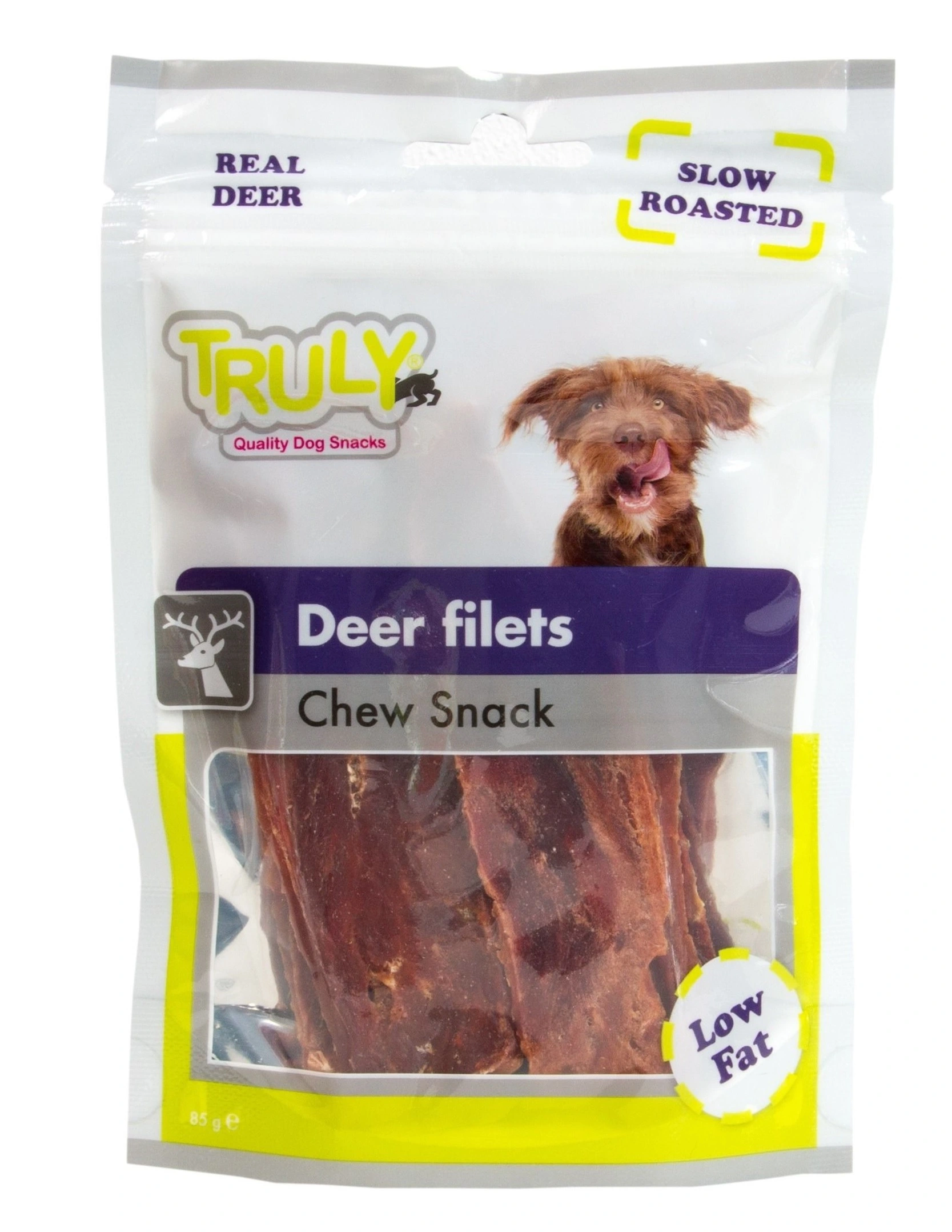 Truly Deer Filets 90 g - Hjortefileter til hunde