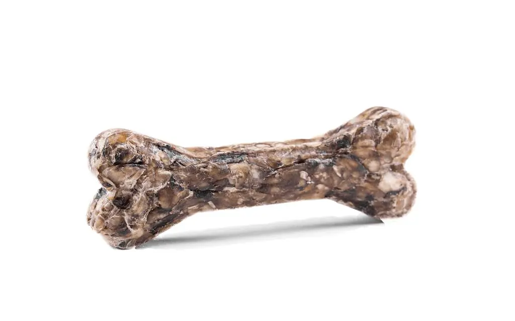 Munchyben presset med torskeskind 12 cm 55 g - kornfri hundesnack