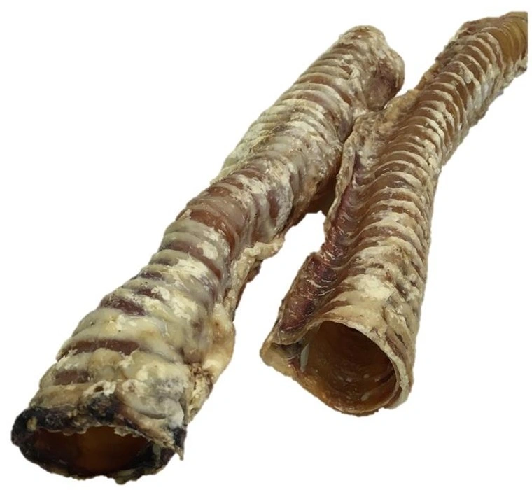 Okse luftrør 25-30 cm (2 stk) - Naturlige hundesnacks