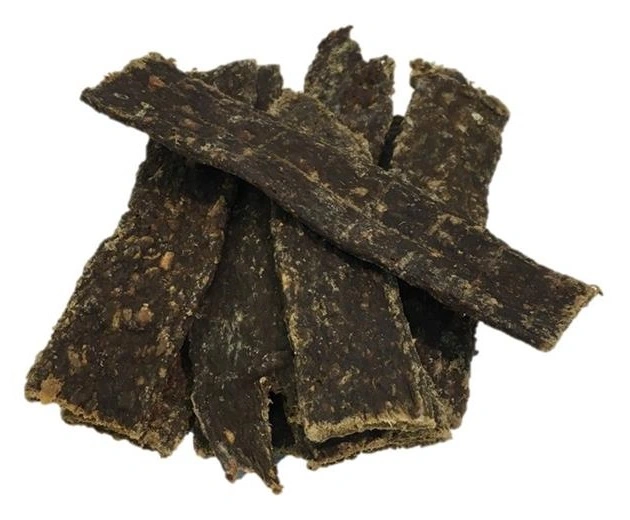 Hjortekødsstrimler 200 g - Naturlige hundesnacks