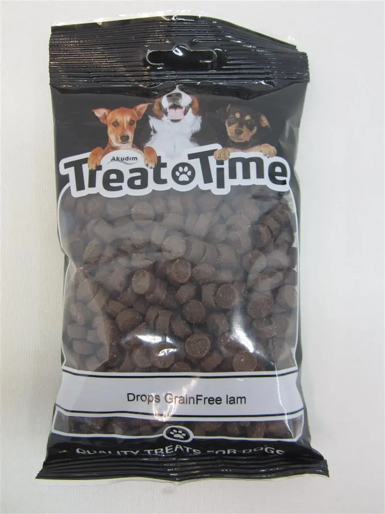 Treattime Drops Kornfri Lam - 200 g hundesnacks