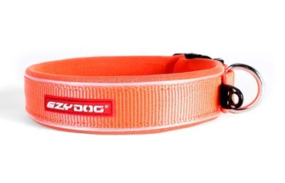 EzyDog Neopren Halsbånd XS Orange 28-32 cm