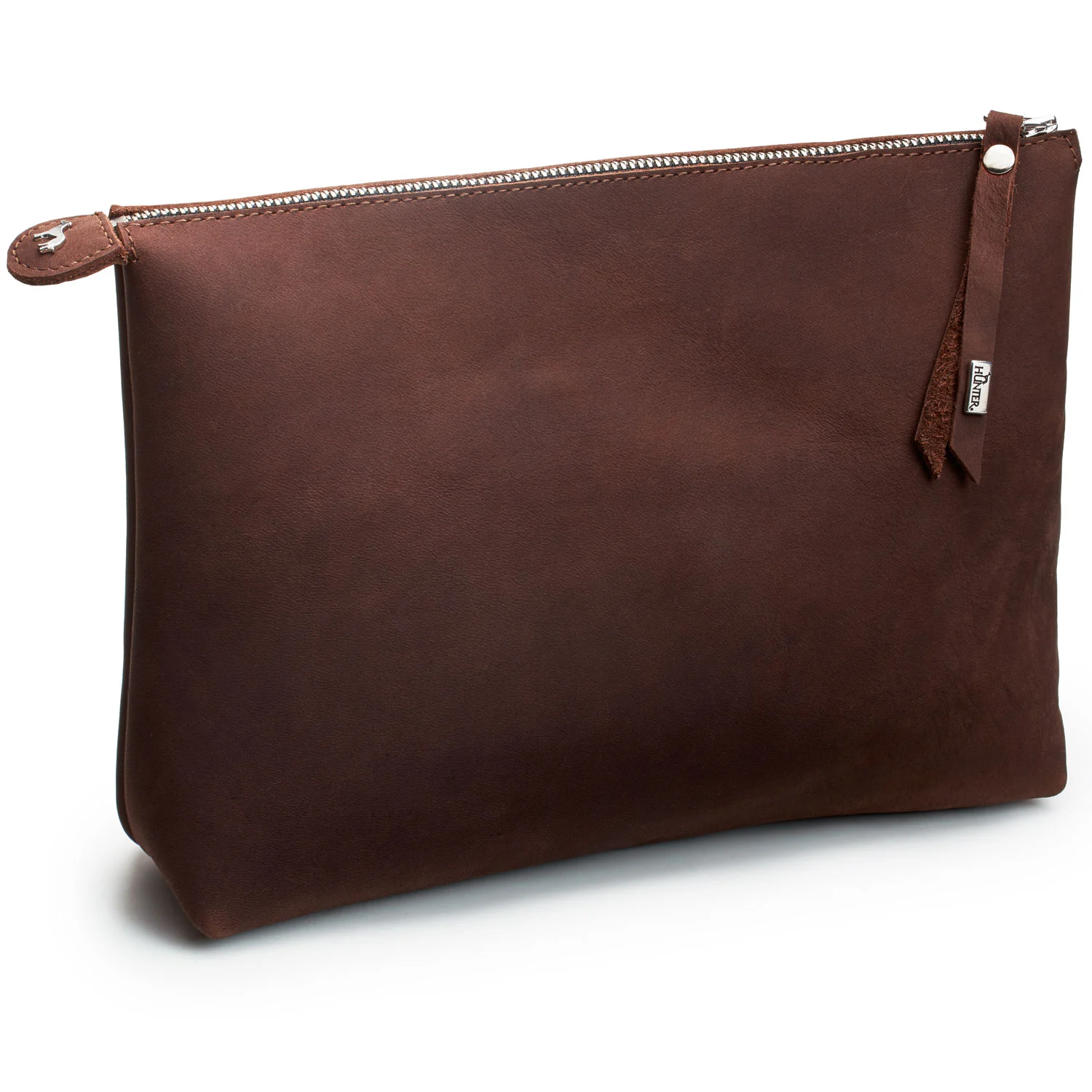 Hunter Make Up Bag Cannobio Dark Brown