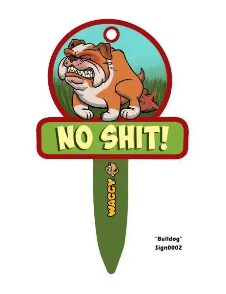 Hundeskilt Bulldog