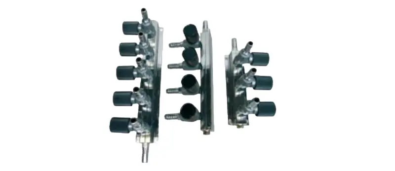Proffessionel metal luftfordeler 3 vejs