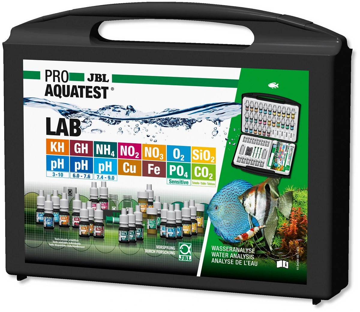 JBL Proaquatest Lab Testsæt kuffert