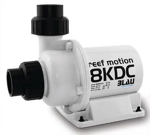 Blau Skummer pumpe med nålehjul og styring 8000 L/t
