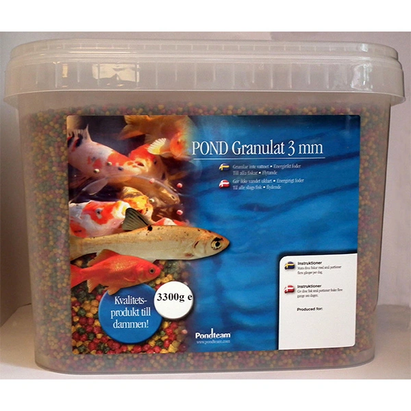 Koi junior farvefoder 3 mm 10 liter 3300 gram