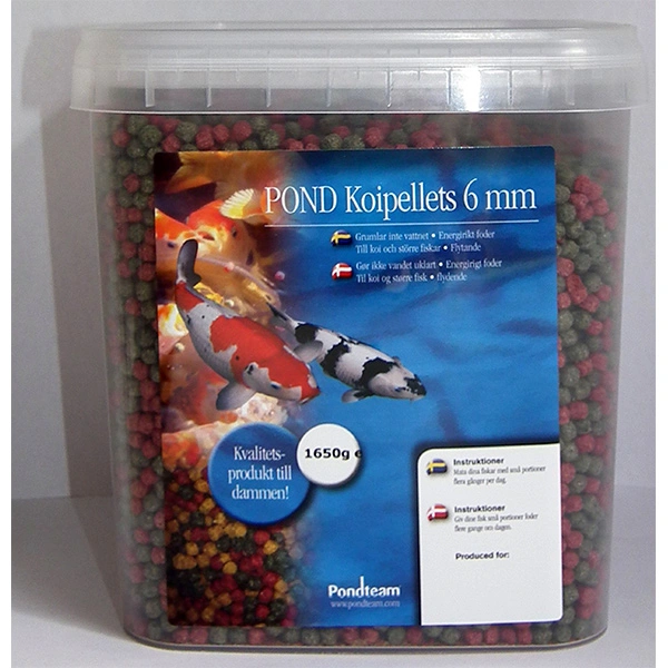 Koi Adult farvefoder 5,4 Liter 1650 gram 6 mm
